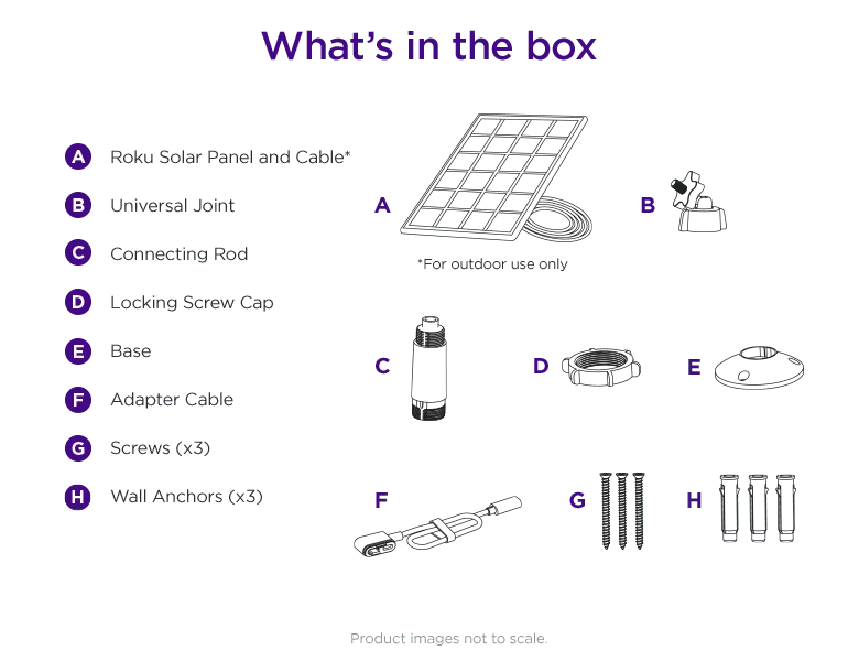 Roku Solar Panel