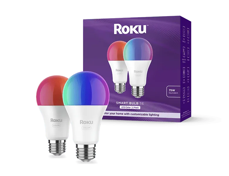Roku Smart Bulb SE Color 2 Pack